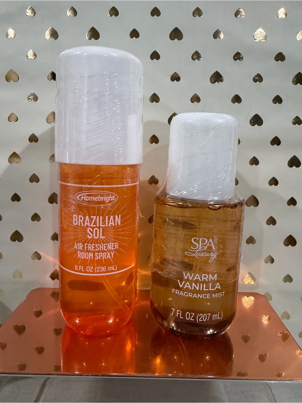 Brazilian Sol Room Spray + Warm Vanilla Fragrance Mist Bundle - New